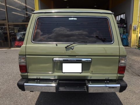 ランクル60　VX　ロールーフ換装　シダーグリーン